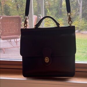 Coach Vintage Willis Bag in Mahogany Brown